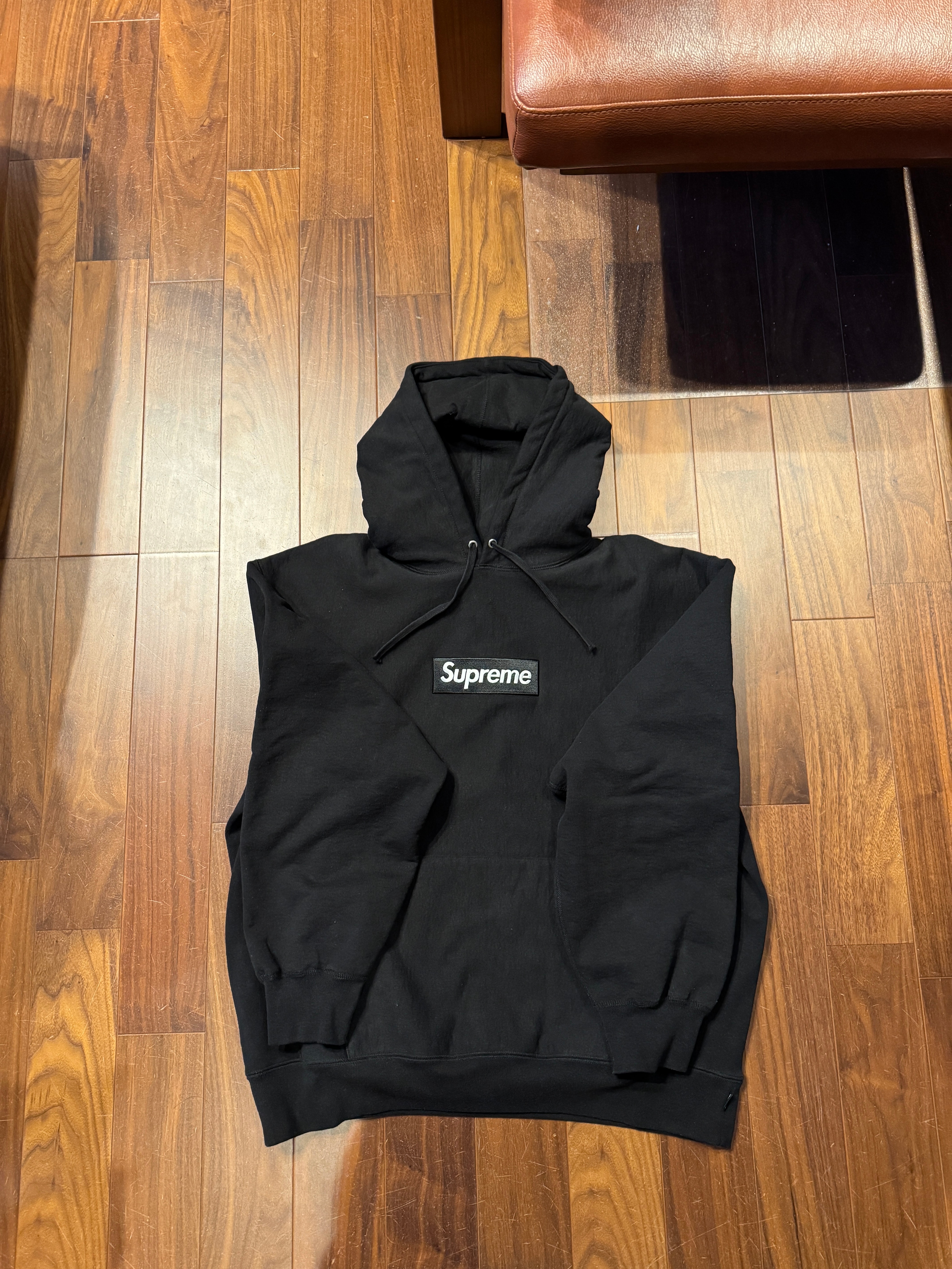 Supreme Box Logo Hooded Sweatshirt "Black" (23FW)