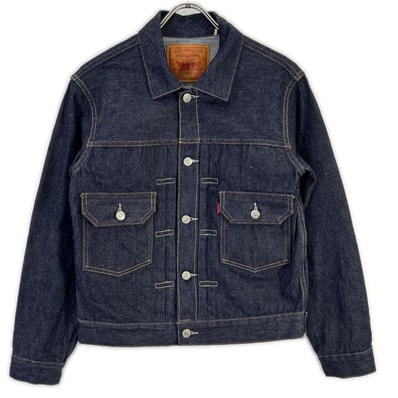 リーバイス VINTAGE CLOTHING 70507-0066 507XX インディゴ 1953年モデル TYPE II 2nd デニムジャケット 38