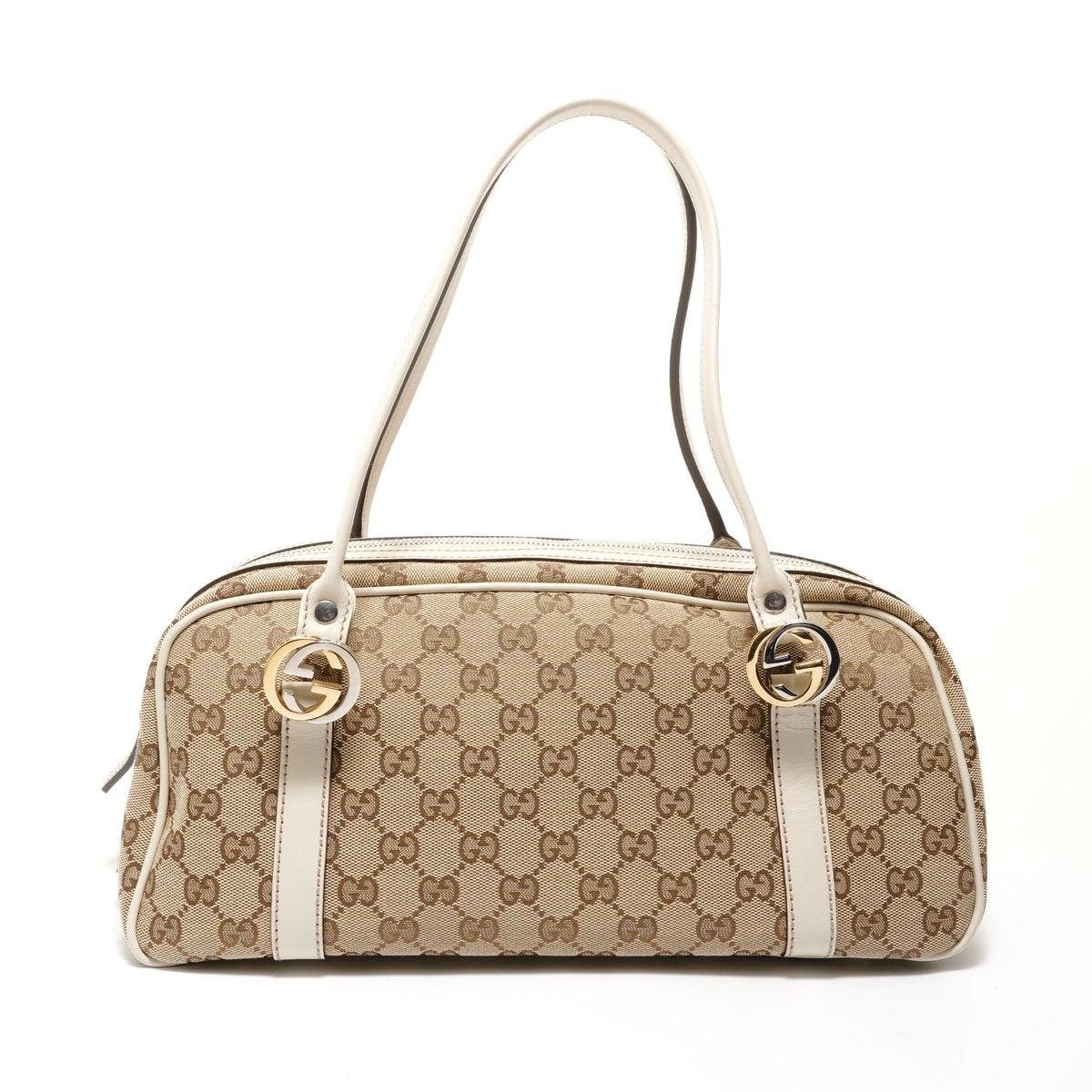 グッチ GUCCI GGキャンバス ショルダーバッグ【中古】