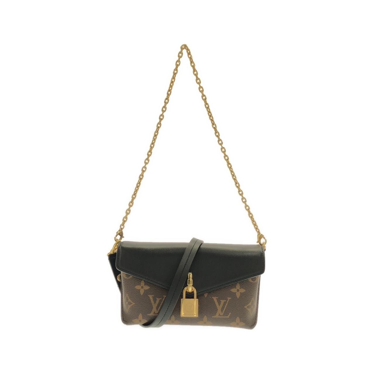 ルイヴィトン モノグラム パドロック オンストラップ M80559 ショルダーバッグ