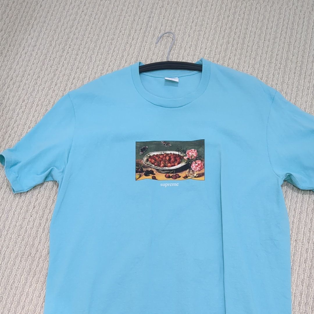 Supreme Strawberries Tee "Teal"