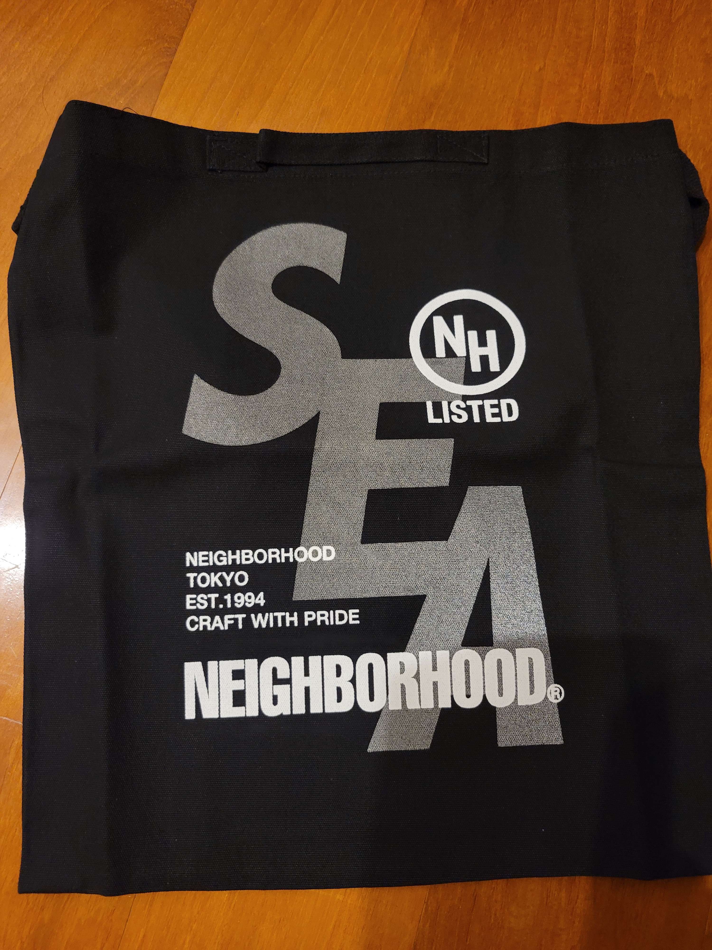 NEIGHBORHOOD WIND AND SEA NHWDS / C-LUGGAGE "Black"