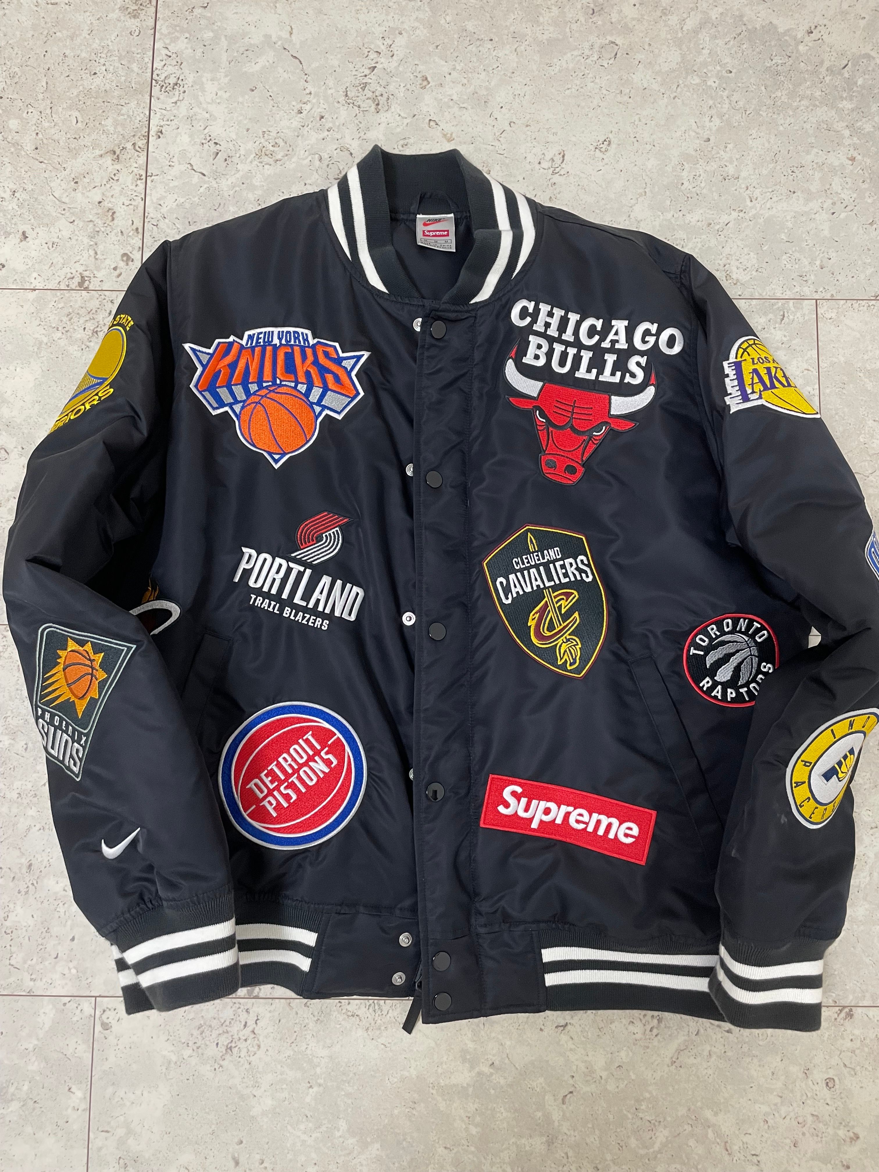 Supreme / Nike®/NBA Teams Warm-Up Jacket "Black"
