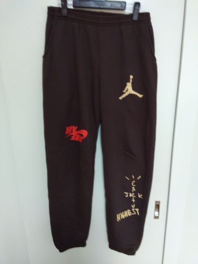 Air Jordan x Travis Cactus Jack Highest Sweatpant "Brown"