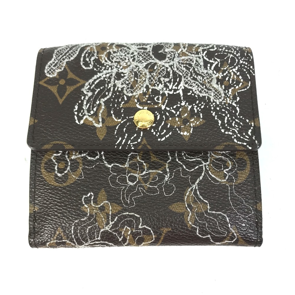 ルイヴィトン LOUIS VUITTON ダンティエル ポルトフォイユ エリーズ M95396 モノグラム 三つ折り ウォレット 3つ折り財布 モノグラムキャンバス ブラウン