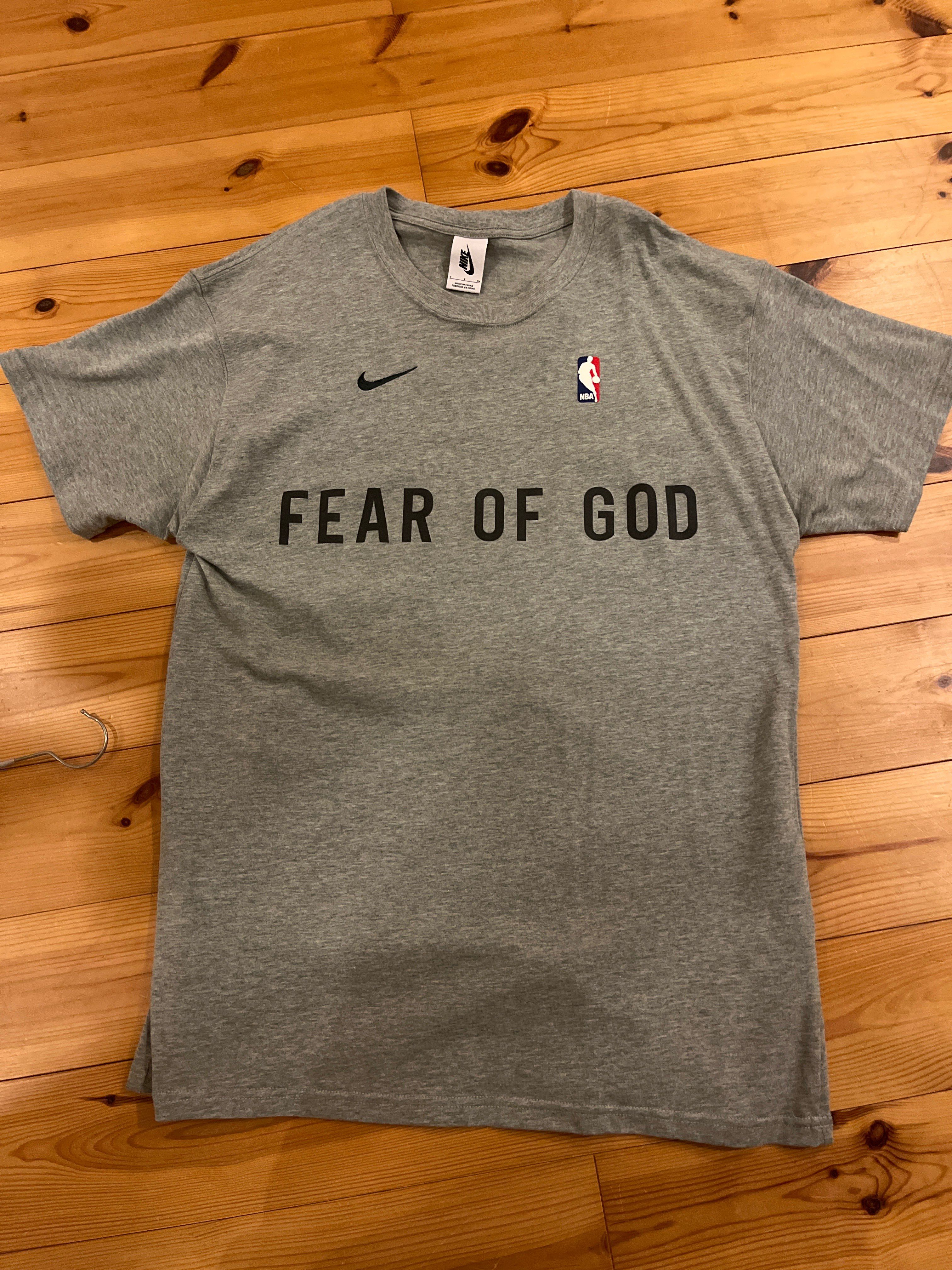 FEAR OF GOD / Nike Warm Up T-Shirt "Grey"