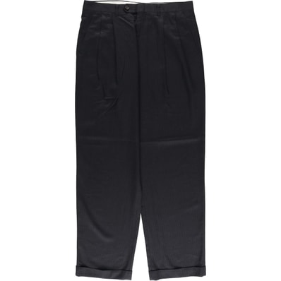 古着 ラルフローレン Ralph Lauren RALPH チェック柄 スリータック スラックス ワイドパンツ メンズw34相当/eaa612378