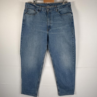 古着 リーバイス Levi's デニムパンツ 550 ブルーデニム ジーンズ ジーパン テーパード 大きいサイズ コインポケット w40 L36 ブルー メンズ