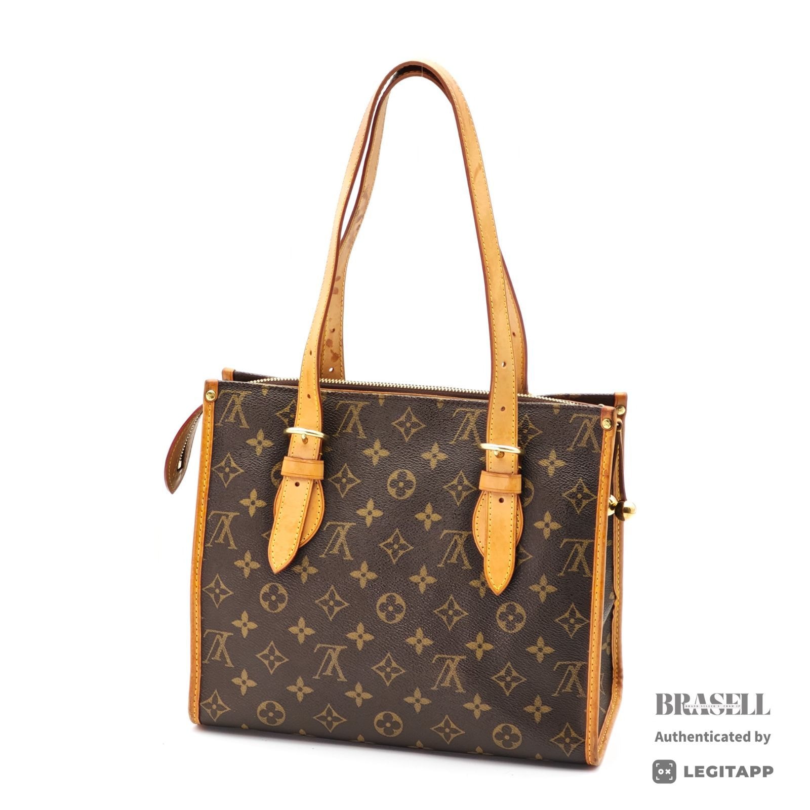 LOUIS VUITTON ルイ・ヴィトン ポパンクール・オ モノグラム ポパンクール・オ M40007 FL0026 ハンドバッグ Monogram Canvas Brown レディース