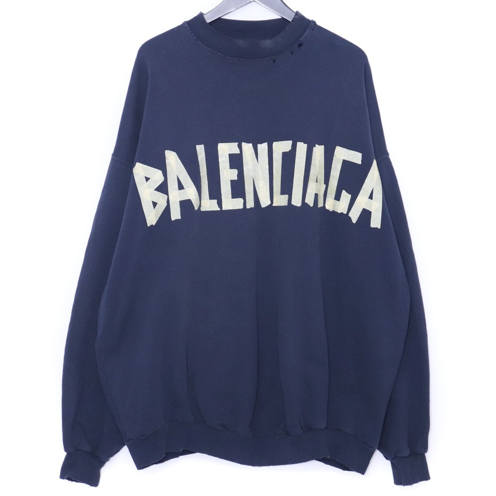 BALENCIAGA テープタイプ スウェットシャツ トレーナー