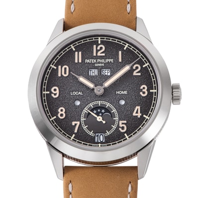PATEK PHILIPPE パテックフィリップ コンプリケーション アニュアルカレンダー トラベルタイム 5326G-001 K18WG【中古】