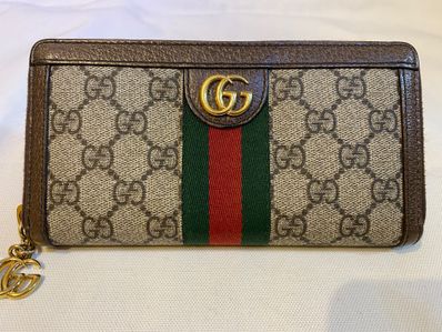 GUCCI Ophidia GG Zip Around Wallet
