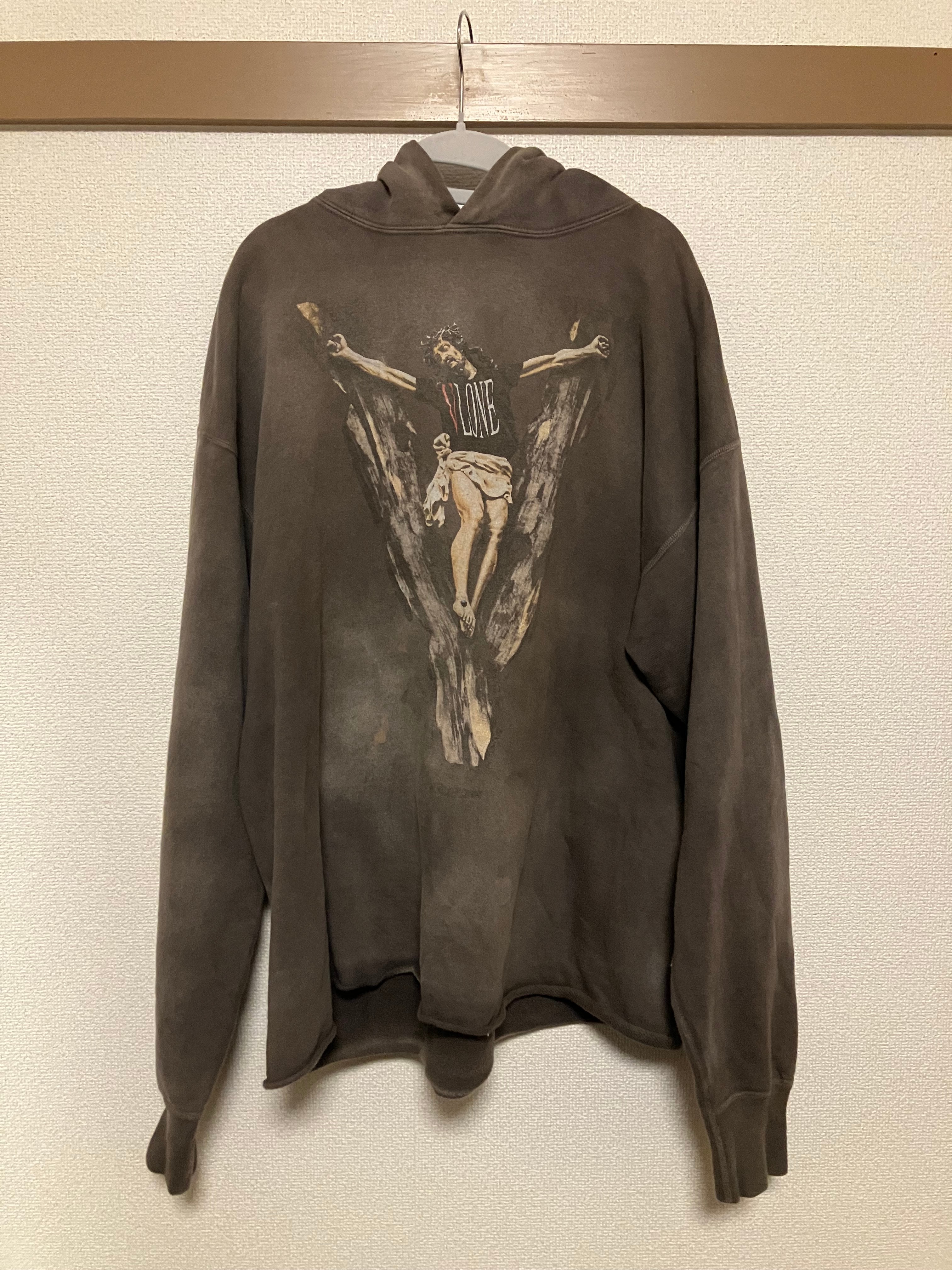 SAINT Mxxxxxx 22SS VLONE HOODIE "Black"