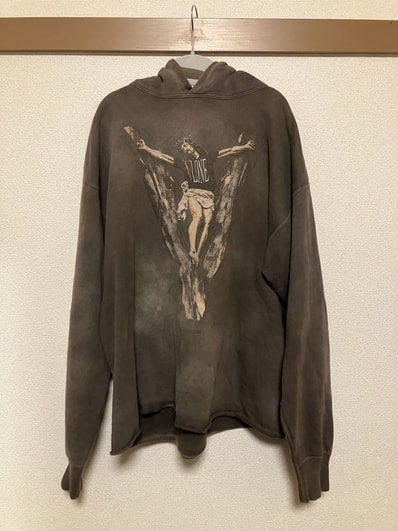 SAINT Mxxxxxx 22SS VLONE HOODIE "Black"