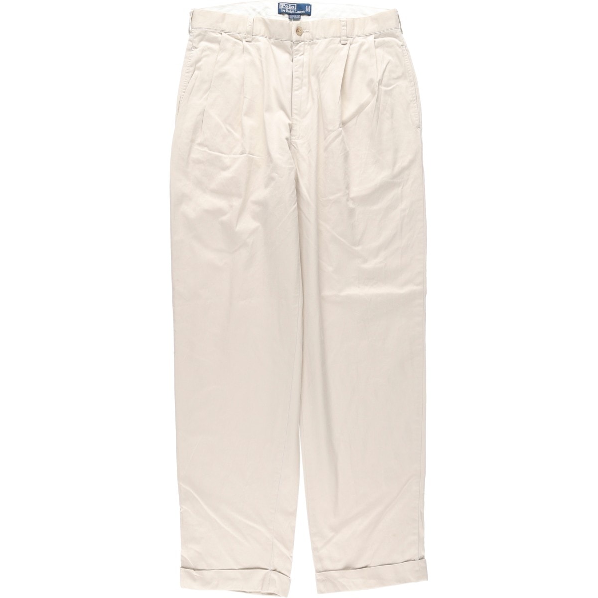 古着 ラルフローレン Ralph Lauren POLO by Ralph Lauren HAMMOND PANT ツータック チノパンツ メンズw33相当/eaa634909