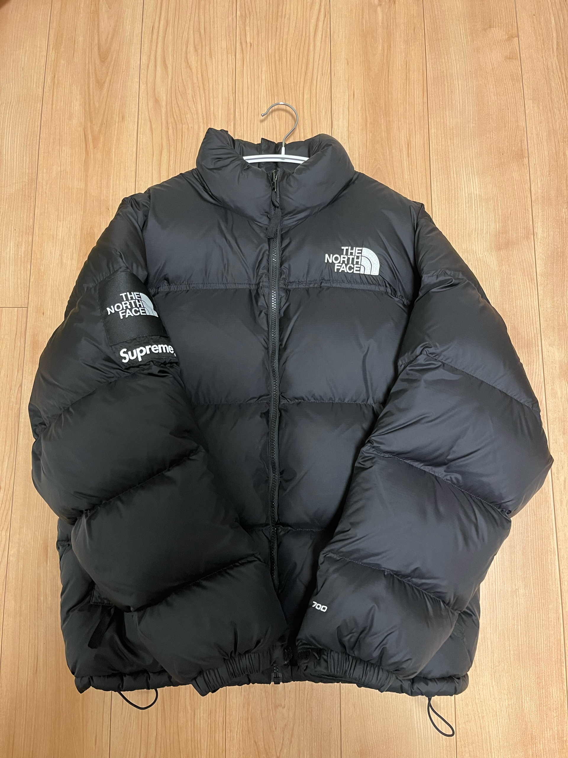 Supreme x The North Face Split Nuptse Jacket "Black" ND02400I / NF0A875F