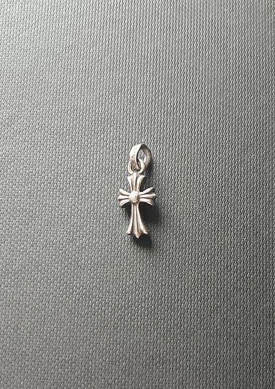 Chrome Hearts CH Cross Baby Fat Charm "Silver"