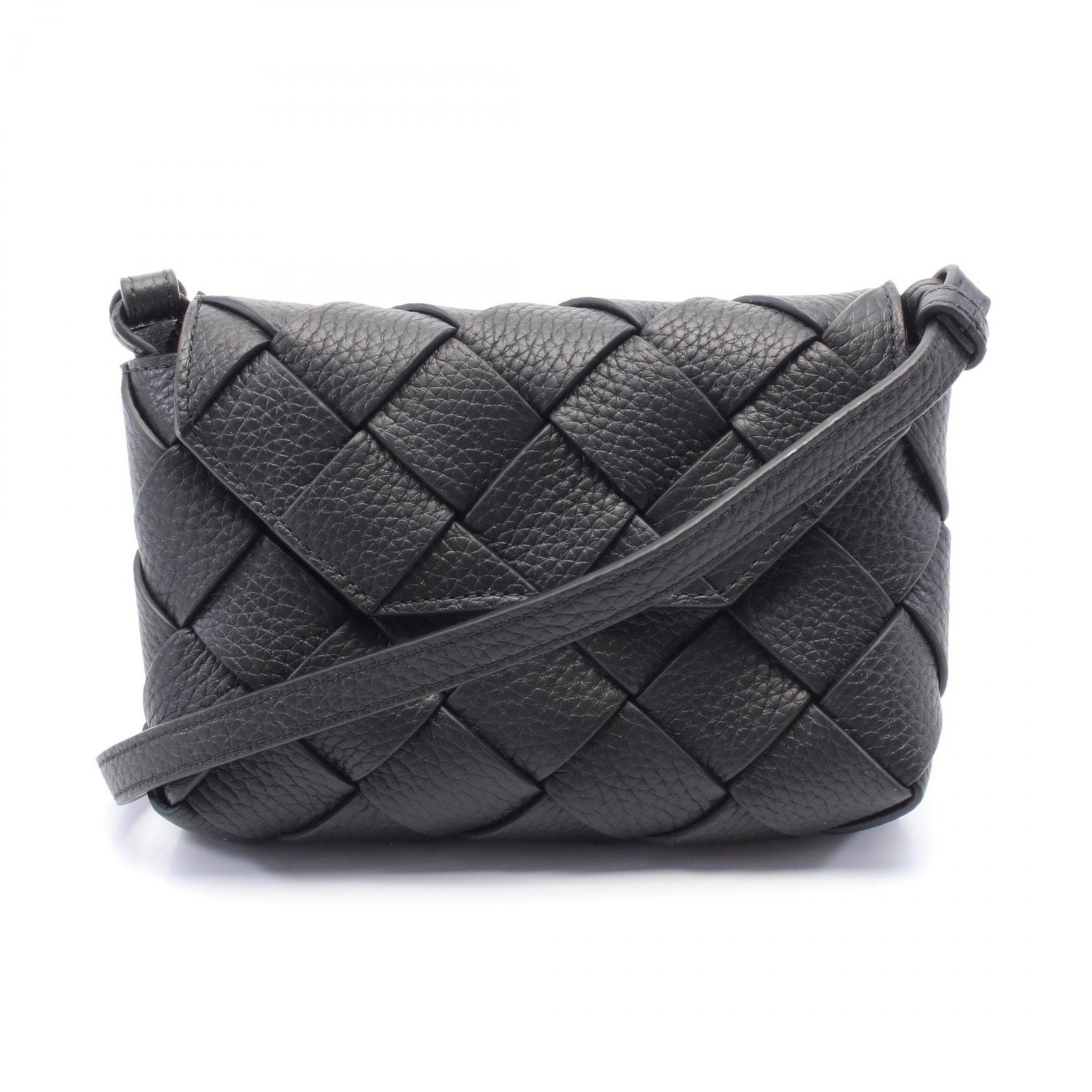 ボッテガヴェネタ BOTTEGA VENETA スモール ディアゴ ショルダーバッグ バッグ レザー レディース ブラック系 805745V4FV18803 【新品】