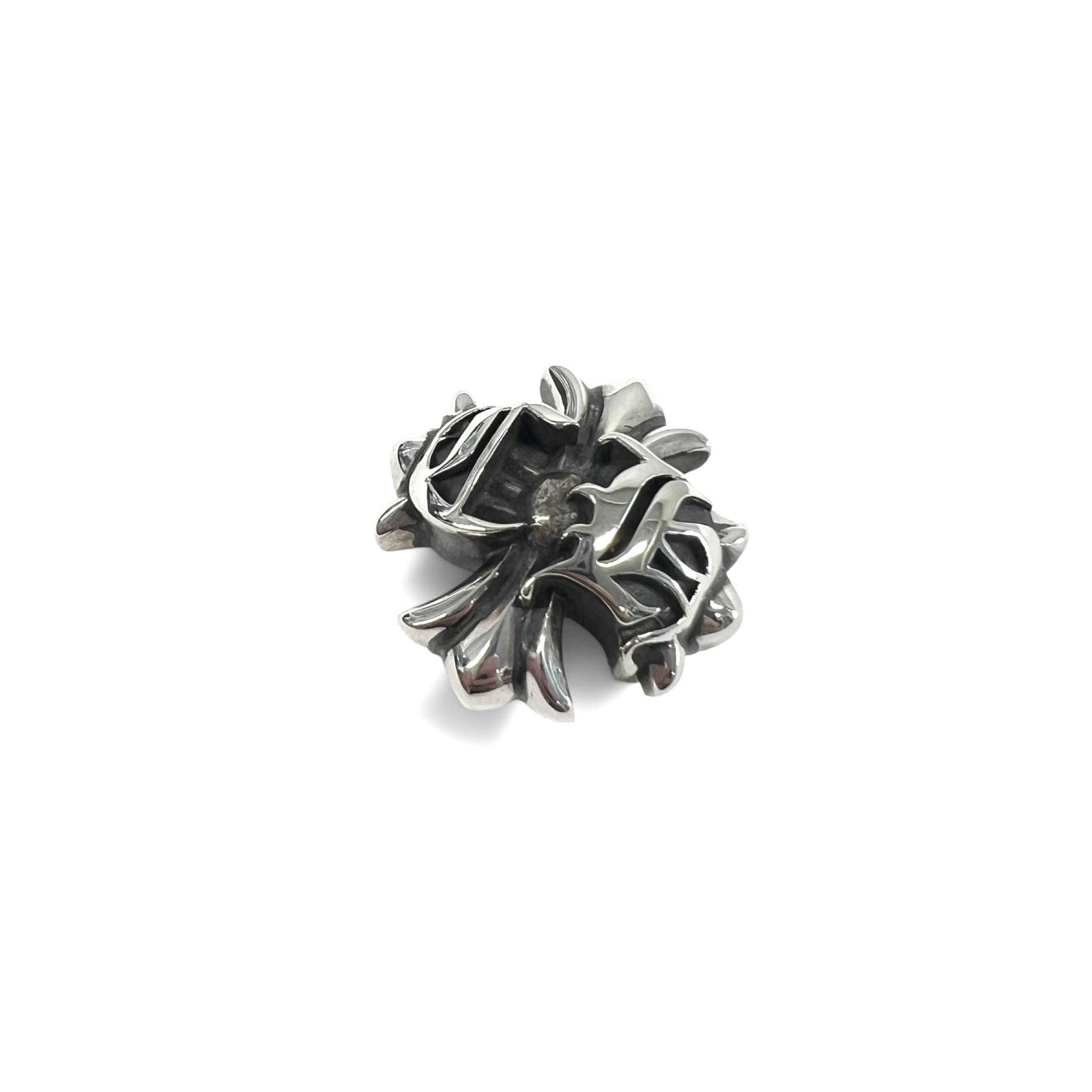 CHROME HEARTS 希少 美品 クロムハーツ CH MAGNET PLS CHプラス マグネット シルバー インボイス・袋付属 CHクロス クロム 小物 ABランク 中古 鑑定済