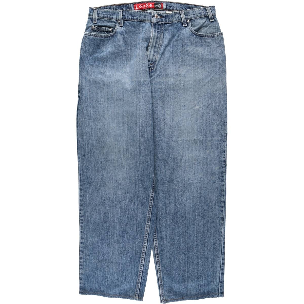古着 リーバイス Levi's SILVER TAB シルバータブ LOOSE ルーズ テーパードデニムパンツ メンズw38相当/rab182057