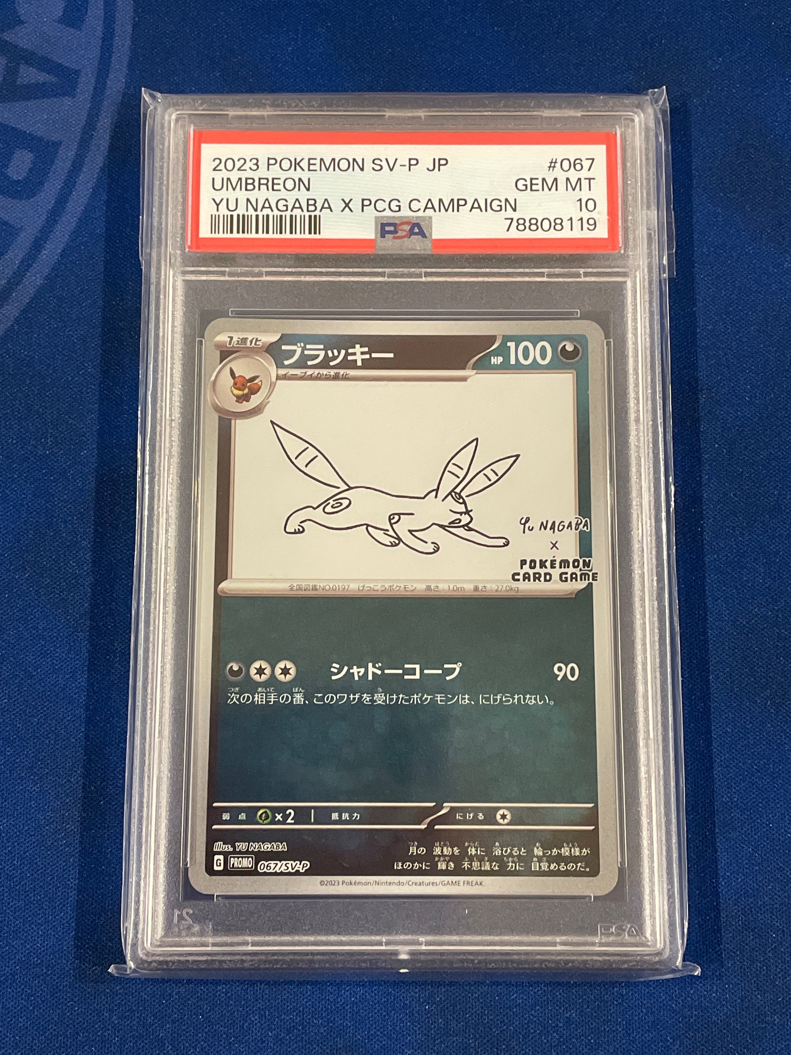 ブラッキー: プロモ (ナガバブラッキー) [SV-P 067](「YU NAGABA×ポケモンカードゲーム」プロモーションカード「SV-P」)