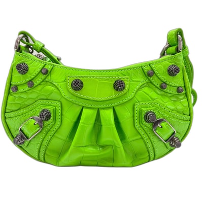バレンシアガ BALENCIAGA レザー ル・カゴール ショルダーバッグ【中古】