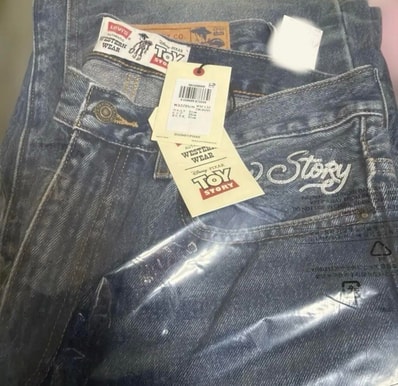 LEVI'S x Toy Story Western Flare Jean "Light Indigo"