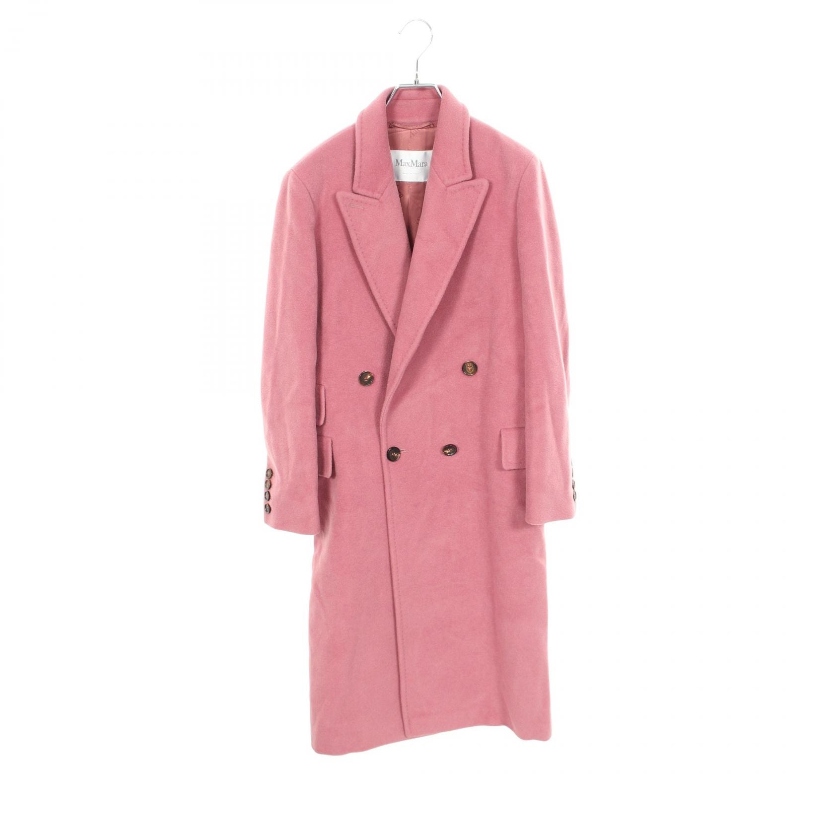 マックスマーラ MAX MARA 衣料品 アウター キャメル レディース ピンク系 【中古】