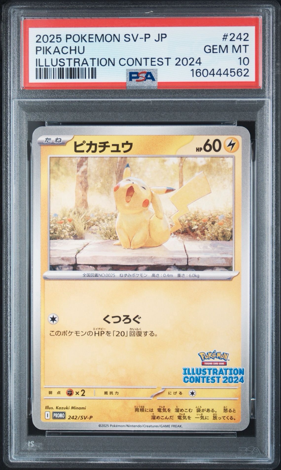PSA10】ピカチュウ [SV-P 242](プロモカードパック