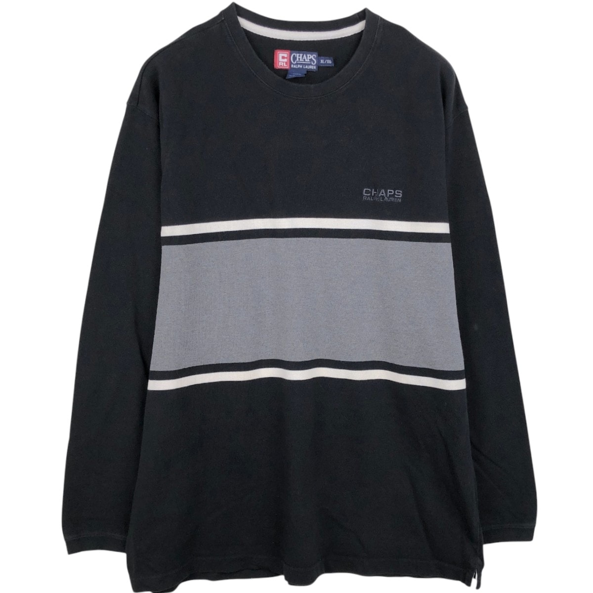 古着 ラルフローレン Ralph Lauren CHAPS チャップス ロングTシャツ ロンT メンズXL相当/eaa685607