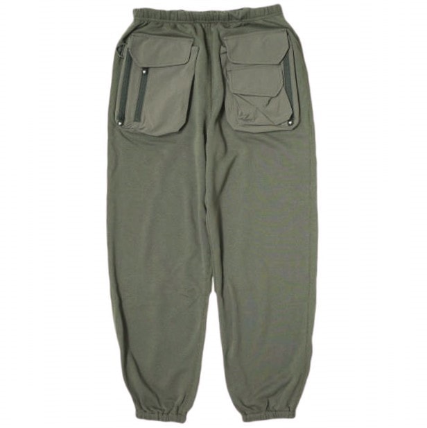 South2 West8 サウスツーウェストエイト S2W8 22SS 日本製 Tenkara Trout Sweat Pant - Poly Jersey テンカラトラウトスウェットパンツ ポリジャージー KP895 XS Charcoal 裏毛 ボトムス