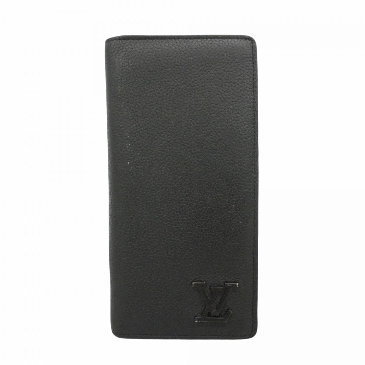 【6eb1232】ルイヴィトン 長財布 アエログラム  ポルトフォイユ ブラザ NM M69980  ブラック【中古】メンズ
