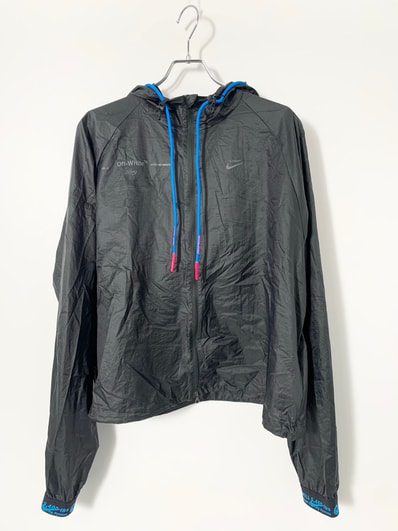 OFF-WHITE ×NIKE NRG REFLECTIVE Nylon Jacket "Black"