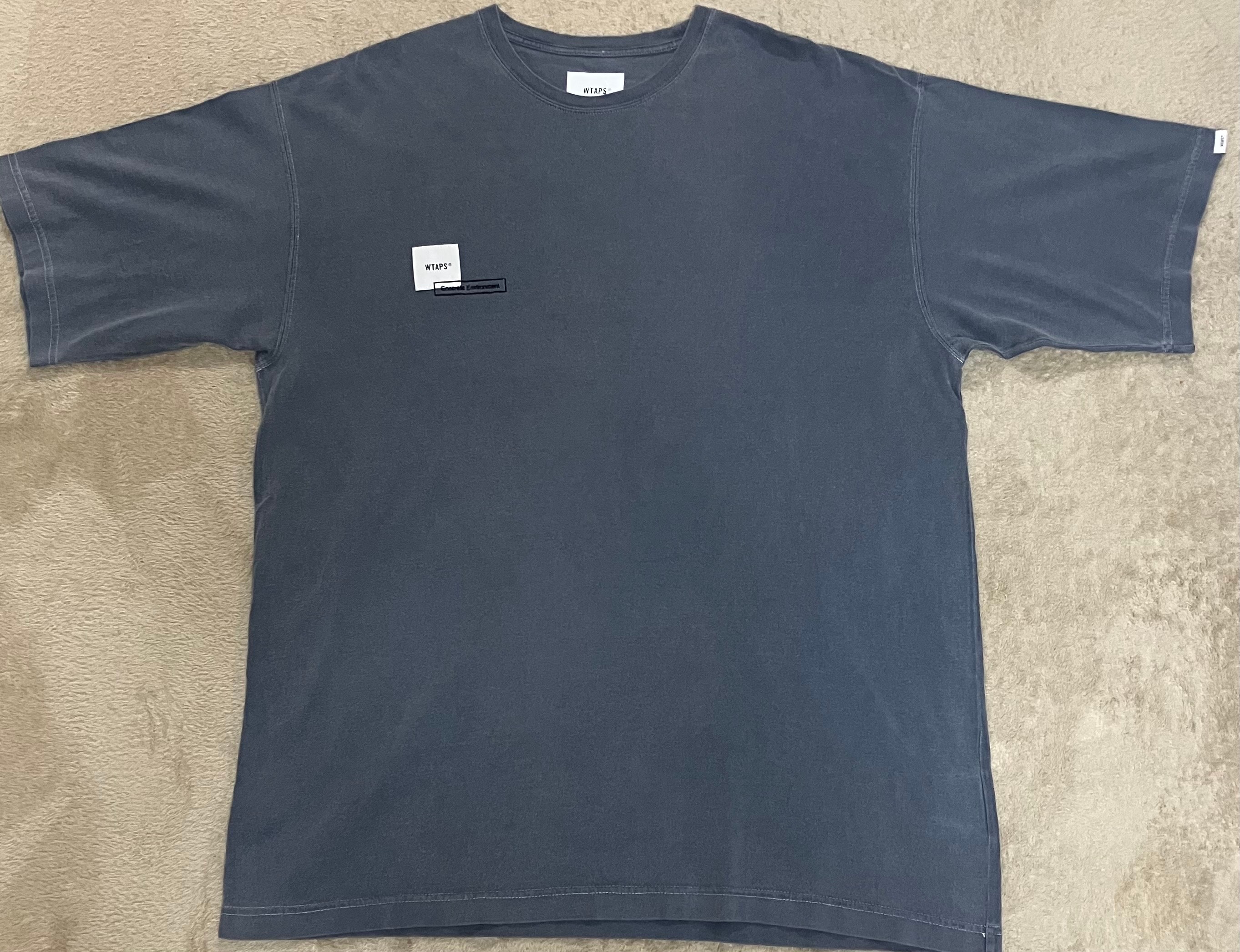 WTAPS ダブルタップス ロゴ刺繍 Tシャツ 半袖 