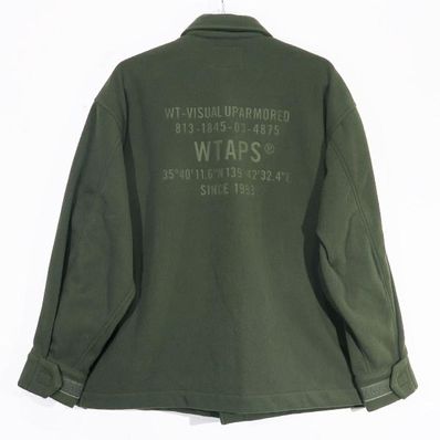 WTAPS OBJ / LS / Poly Fleece "Olive Drab"