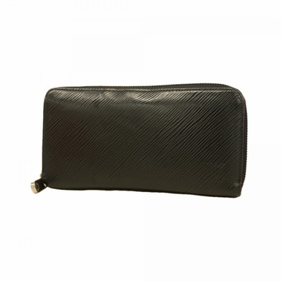 【6dc2855】ルイヴィトン 長財布 エピ ジッピーウォレット M64838 ノワール ホットピンク【中古】レディース