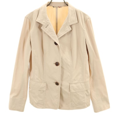 BURBERRY LONDON バーバリーロンドン テーラードジャケット 38 ベージュ 三陽商会