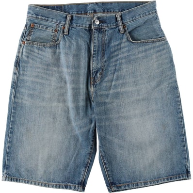 古着 リーバイス Levi's 569 LOOSE STRAIGHT デニムショーツ ハーフパンツ ジョーツ メンズw34相当/eaa637083