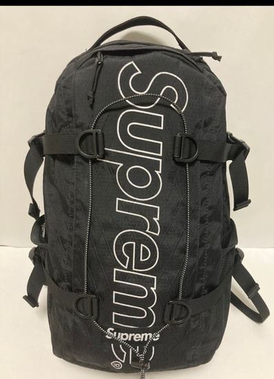 Supreme 18FW Backpack "Black"