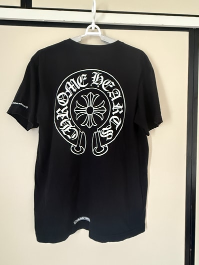 Chrome Hearts Horse Shoe Logo Pocket T-Shirt "Black"