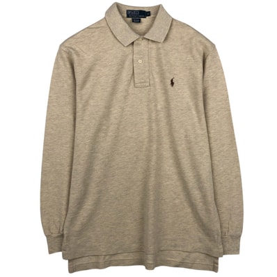 古着 ラルフローレン Ralph Lauren POLO by Ralph Lauren 長袖 ポロシャツ メンズM相当/eaa652839