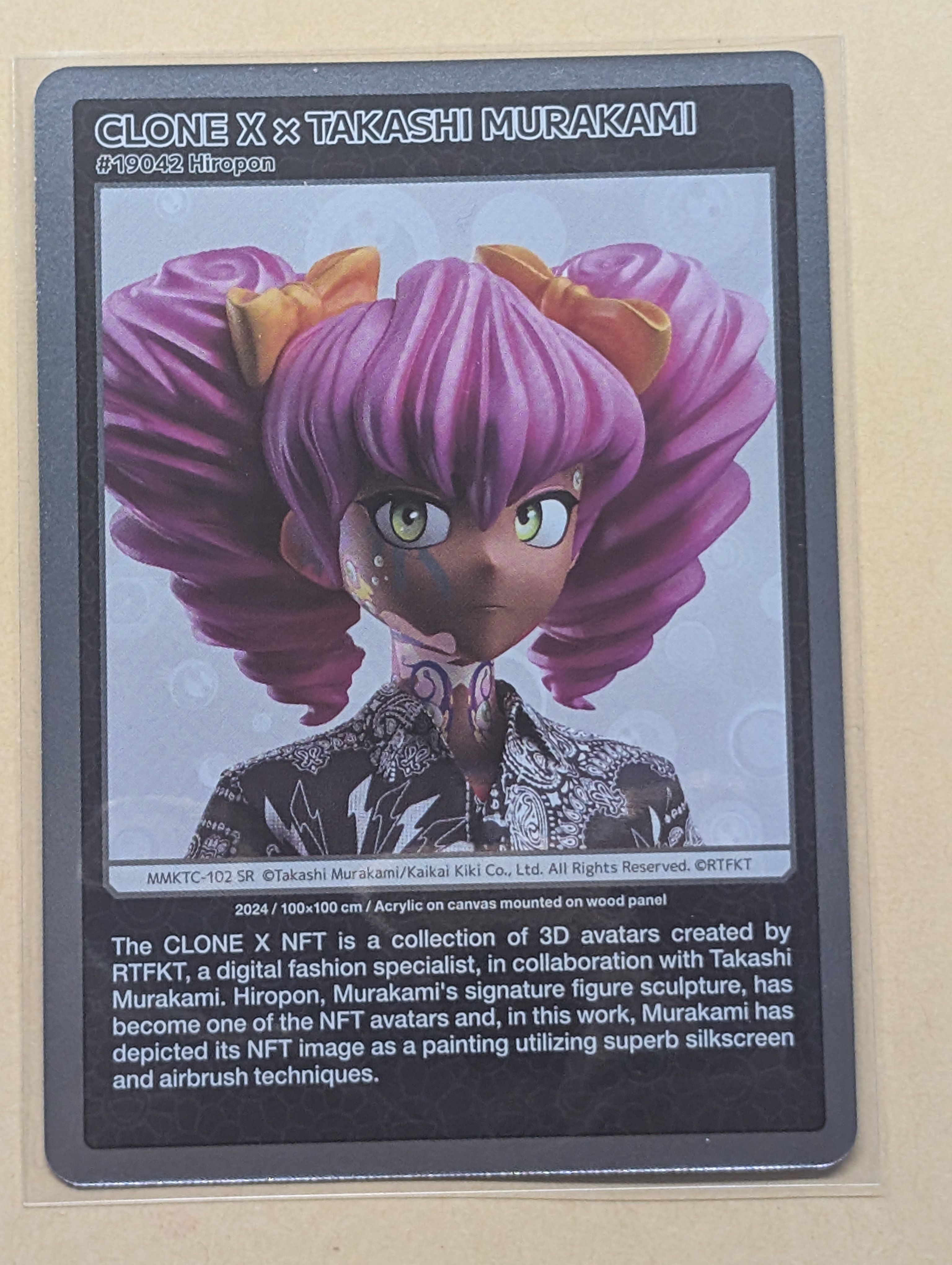 CLONE X × TAKASHI MURAKAMI SR [MMKTC-102]【英語版】(ムラカミフラワーズ「村上隆もののけ京都」)