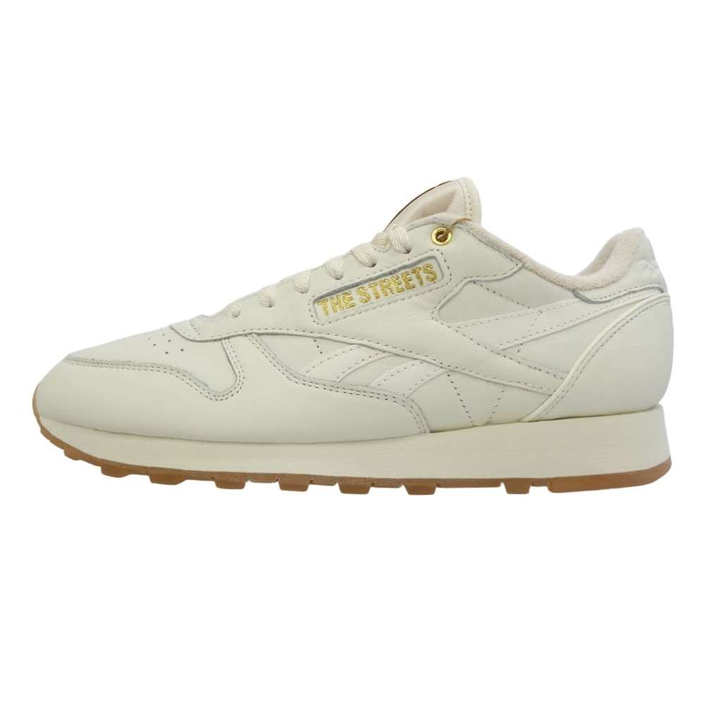 Reebok リーボック スニーカー × The Streets By End. Classic Leather ストリートバイエンド クラシックレザー スニーカー ホワイト系 27.5cm【新古品】【未使用】【中古】