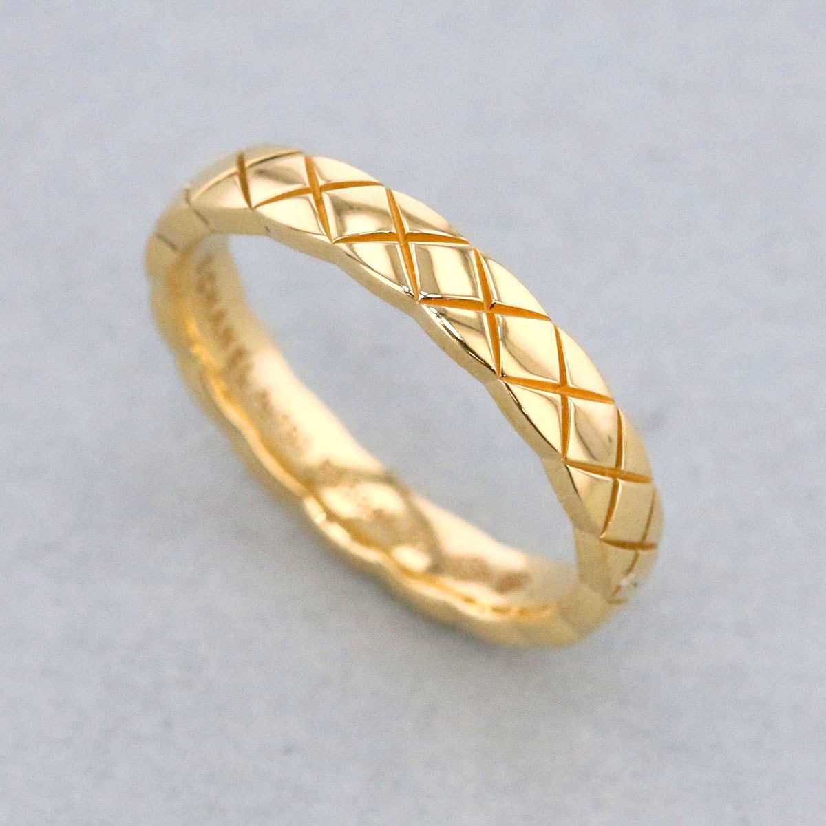 CHANEL シャネル ココ クラッシュ コレクション リング リング・指輪 J11794 50 約10号 K18イエローゴールド ゴールド レディース【中古】