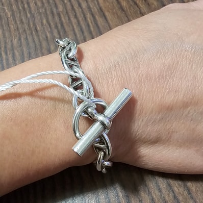 Hermes Chaine D'ancre PM Bracelet "Silver"