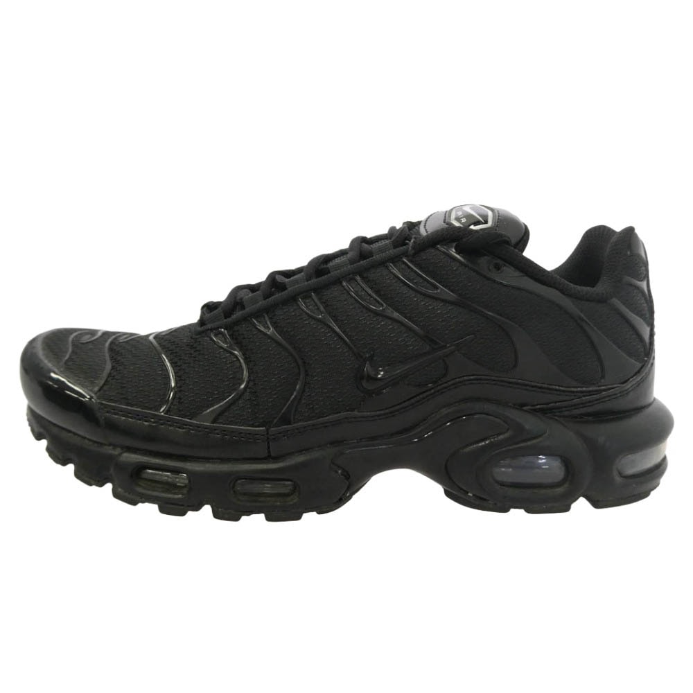 NIKE ナイキ 604133-050 Air Max Plus Triple Black エアマックス プラス ローカット スニーカー ブラック系 26cm【中古】