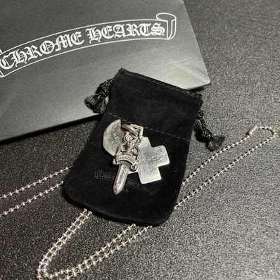 クロムハーツ スリートリンケッツ ネックレス ペンダント シルバー アクセサリー
