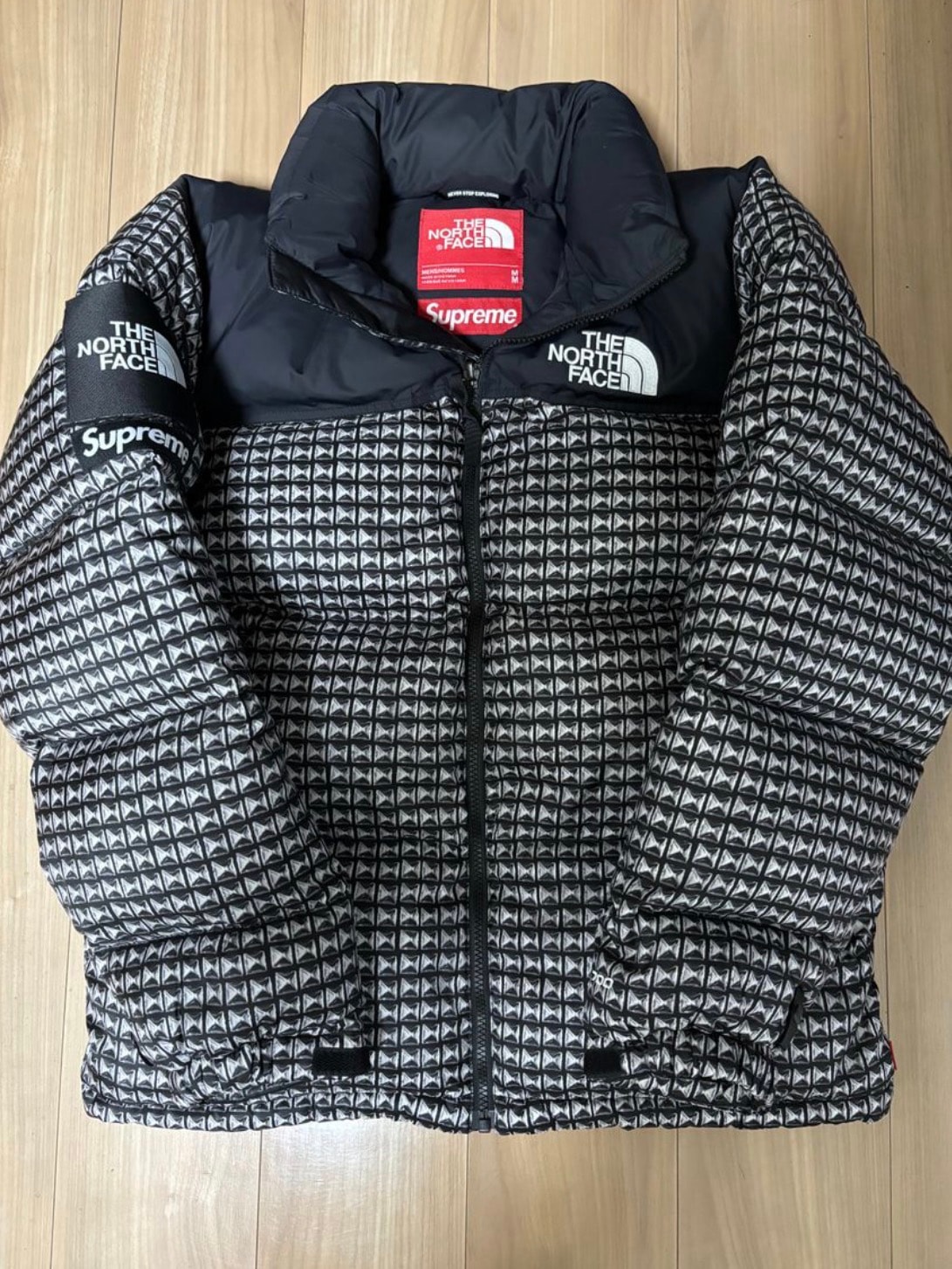 Supreme x The North Face Studded Nuptse Jacket "Black"