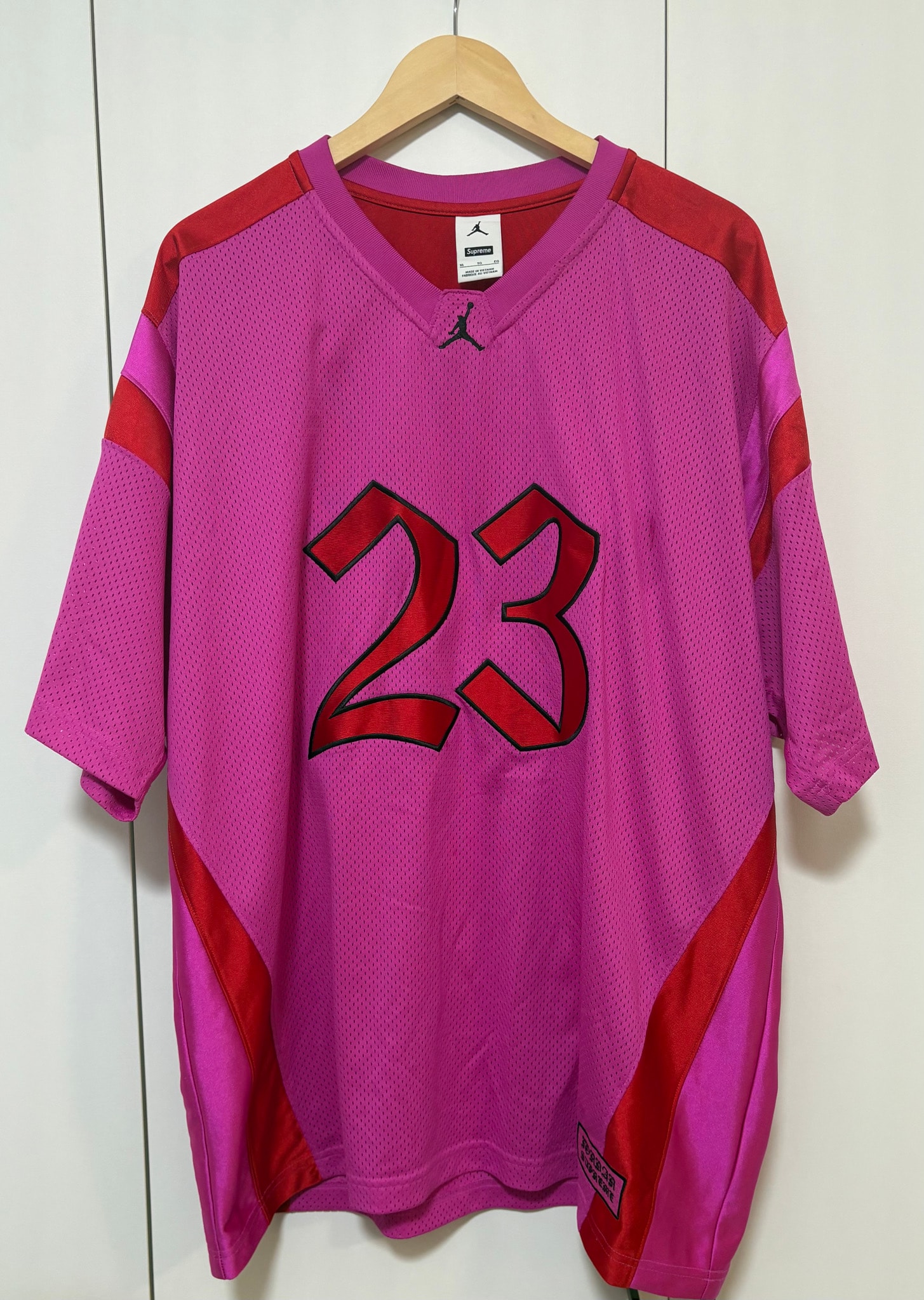 Supreme x Jordan Jersey "Pink"