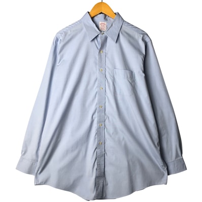 古着 ブルックスブラザーズ Brooks Brothers Est.1818 長袖 コットンシャツ メンズL相当/eaa592554